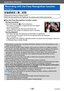 Page 136Application (Record)
Recording with the Face Recognition function  
[Face Recog.]VQT5B76
- 136 -
Default [Face Recog.] setting is [OFF].
When the face pictures are registered, the setting will be [ON] automatically.
 ■How the Face Recognition function works 
During recording 
(When [AF Mode] is [  ] (Face Detection)) • The camera recognizes a registered face and adjusts  focus and exposure. 
 • When registered faces that have set names are recognized, the names are displayed (up to 3 people).
During...