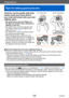 Page 28Preparations
Tips for taking good pictures
VQT5B76- 28 -
Hold the camera gently with both 
hands, keep your arms still at 
your side and stand with your feet 
slightly apart.
 •Be careful not to put your fingers on 
the flash, 
AF Assist Lamp, microphone, 
speaker or lens etc.
 • Be careful not to cover the speaker with  your finger

. Doing so may make sound 
difficult to hear. (→11)
 • Be careful not to move the camera when  you press the shutter button.
 • When taking pictures, make sure your footing...
