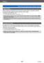 Page 40Basics
Taking pictures with automatic settings  [Intelligent Auto] Mode VQT5B76
- 40 -
[Motion Deblur]
[Motion Deblur] automatically sets the optimum shutter speed in accordance with the 
movements of the subject to minimize the blur of the subject.
It is preset to [ON] with this unit.
 • For the setting procedures of the menu.  (→

57)
 ●When [Motion Deblur] is set to [ON], and the shutter button is pressed halfway , [   ] 
appears on the screen.
 ●The subject may be recorded in a picture size smaller...