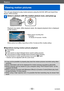 Page 53Basics
Viewing motion pictures
VQT5B76- 53 -
This unit was designed to play motion pictures using the AVCHD, MP4 and QuickTime 
Motion JPEG formats.
Select a picture with the motion picture icon, and press 
Playback now starts. (After playback starts, the elapsed playback time is displayed 
on the screen.)
Motion picture recording timeExample)
10 minutes 30 seconds: 10m30s
Motion picture icon (differs depending on [Rec Format] and [Rec Quality] setting)
 ■Operations during motion picture playback
:...