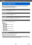Page 61Basics
Using the [Setup] menu
VQT5B76- 61 -
[Clock Set], [Economy] and [Auto Review] are important for clock setting and 
battery life. Please check these before use.
 • For the setting procedures of the menu. (→

57)
[Clock Set]
Set time, date, and display format. (→26)
[World Time]
Set the local time at travel destination.  (→141)
[Travel Date]
Record the number of days elapsed in your travels.  (→140)
[Beep]
Change or mute the beep/shutter sounds.
 ■Settings
[Beep Level]
 /  / : High / Low / Mute...