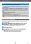 Page 93Application (Record)
Setting coloring  (White Balance)VQT5B76
- 93 -
 ●When you perform fine adjustments of the White Balance toward the  A (amber) or B 
(blue) side, the color of the White Balance icon displayed on the screen will change to 
the fine-tuned color.
 ●When you perform fine adjustments of the White Balance toward the G+ (green) or 
M- (magenta) side, [+] (green) or [-] (magenta) will be displayed in the White Balance 
icon on the screen.
 ●When fine adjustments of the White Balance are not...