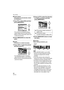 Page 90Menu Settings
90VQT0V63
∫Rotate display
(The picture is automatically rotated 
and displayed.)
1Press 4 to select [ON] and then 
press [MENU/SET].
 The pictures are displayed without 
being rotated when you select [OFF].
 Refer to P35 for information about how 
to play back pictures.
2Press [MENU/SET] to close the 
menu.
∫Rotate
(The picture is rotated manually.)
1Press 21 to select the picture 
and then press 4.
 The [ROTATE] function is disabled 
when [ROTATE DISP.] is set to [OFF].
 Motion...