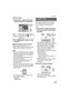 Page 93Menu Settings
93VQT0V63
∫Single setting
1Press 21 to select the picture 
and then press 4 to set/cancel.
2Press [MENU/SET] twice to close 
the menu.
∫Multi setting/To cancel all settings
Perform the same operation as in 
“[DPOF PRINT] Setting the picture to print 
and the number of prints”. (P91 to 92)
 If you press [MENU/SET] while canceling 
protection, the canceling will stop halfway.
 The protect setting may not be effective 
on other equipment.
 If you want to delete protected pictures, 
cancel...