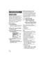 Page 34Basic
34VQT1B25
A maximum of 48k zoom can be achieved 
with the 12k optical zoom and the 4k 
digital zoom when [D.ZOOM] is set to [ON] 
in the [REC] menu. However, if a picture 
size that can use extended optical zoom is 
selected, a maximum of 72k zoom can be 
achieved with the 18k extended optical 
zoom and the 4k digital zoom.
∫Menu operation
1Press [MENU/SET].
 When a scene mode is selected, select 
the [REC] menu [ ] and then press 
1.
2Press 34 to select [D.ZOOM] 
and then press 1.
3Press 4 to...