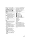 Page 81Advanced (Recording pictures)
81VQT1B25
∫When the aspect ratio is [ ].
∫When the aspect ratio is [ ].
∫Quality
 The number of pixels that can be selected 
differs depending on the aspect ratio. If 
you change the aspect ratio, set the 
picture size.
 “EZ” is an abbreviation of 
“Extended optical Zoom”. (P33) 
 The extended optical zoom does not work 
in [HIGH SENS.] in scene mode so the 
picture size for [EZ] is not displayed.
 Pictures may appear mosaic depending 
on the subject and the recording...