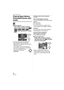 Page 94Advanced (Playback)
94VQT1B25
Playing Back Motion 
Pictures/Pictures with 
Audio
∫Motion pictures
Press 21 to select a picture 
with a motion picture icon [ ]/
[]/[]/[]/[ ]/
[ ] and then press 4 to play 
back.
A: The motion picture recording time
 After playback starts, the elapsed 
playback time is displayed on the bottom 
right of the screen.
For example, 1 hour 20 minutes and 
30 seconds is displayed as [1h20m30s].
 The cursor displayed during 
playback is the same as 
3/4/2/1.Stopping motion picture...