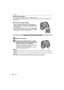 Page 16VQT1U3216
Preparation
∫Optical image stabilizer
Lens included in the DMC-G1K has a stabiliser function.
The optical image stabilizer function is set for  activation when the lens is attached to the 
camera body.
Set the [O.I.S.] switch to [ON].
You can change the optical image stabilizer mode to 
[MODE1], [MODE2] or [MODE3] using [STABILIZER] in 
the [REC] mode menu. (P100) It is set to [MODE1] at the 
time of purchase.
We recommend setting the [O.I.S.] switch to [OFF] when 
using a tripod. If the...