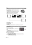 Page 50VQT1U3250
Basic
Press [DISPLAY] to switch the monitor screen.
A[DISPLAY] button
The [DISPLAY] button is not activated when the menu screen 
is displayed. You can only select Normal display or No 
display in playback zoom (P51) and during a slide show 
(P110).
Refer to P56 for information about the histogram  D.
B Normal display
C Detailed information display
D Histogram display
E Highlight display
¢
FNo display
¢ This is displayed if [HIGHLIGHT] (P31) in the [SETUP] menu is set to [ON].
Rotate the front...