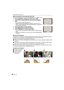 Page 56VQT1U3256
Advanced (Recording pictures)
∫Set the position of the guide line with [ ]
Set the [GUIDE LINE] in the [CUSTOM MENU] menu to [ ]. (P106)
1 Press [Q.MENU] to display the quick menu. (P29)
2 Press  2/1  to select guide line, and then press [MENU/
SET].

You can also use the front dial to set.Selected item will be displayed in orange in the quick menu 
screen, and the guide line itself will be displayed in orange when 
the guide line is selected.
3 Press  3/4 /2/ 1 to set the position.
4 Press...
