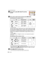 Page 114VQT2S30114
Advanced (Recording pictures)
Press 3/4 to select [REC QUALITY] and then 
press 1.
Press 3/ 4 to select the item and then press [MENU/SET].
When [AVCHD Lite] is selected in step 2
¢1What is bit rate
This is the volume of data for definite period of time, and the quality becomes higher 
when the number gets bigger. This unit is using the “VBR” recording method. “VBR” 
is an abbreviation of “Variable Bit Rate”, and the bit rate (volume of data for definite 
period of time) is changed...
