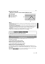 Page 5555VQT2S30
Basic
∫Example of Program Shift
(When the 14 – 42 mm/F3.5 – 5.6 lens included in DMC-G2K is used)
Note
•
How the Exposure Compensation is switched can be changed by [EXPO. SETTINGS] (P140) 
in the [CUSTOM] menu.
•If the exposure is not adequate when the shutter button is pressed halfway, the aperture value 
and shutter speed turn red and blink.
•Program Shift is canceled and the camera returns to normal Program AE Mode if more than 
10 seconds pass after Program Shift is activated. However, the...