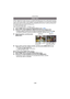Page 160Playback/Editing
- 160 -
DPOF “Digital Print Order Format” is a system that allows the user to select which pictures 
to print, how many copies of each picture to  print and whether or not to print the recording 
date on the pictures when using a DPOF compatible photo printer or photo printing store. 
For details, ask at your photo printing store.
For more information visit:
http://panasonic.jp/dc/dpof_110/white_e.htm
1Select [PRINT SET] on the [PLAYBACK] Mode menu.  (P56)2Press 3/4  to select [SINGLE]...