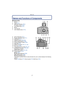 Page 7- 7 -
Before Use
Names and Functions of Components
∫Camera body
1 Sensor
2Flash  (P72)
3 Self-timer indicator  (P81)/
AF Assist Lamp  (P140)
4 Lens fitting mark (P15)
5 Mount
6 Lens lock pin
7 Lens release button  (P16)
8 [LVF/LCD] button (P11)
9 Diopter adjustment dial  (P11)
10 Viewfinder  (P11)
11 Playback button (P48 , 52)
12 Motion picture button  (P46)
13 Camera ON/OFF switch  (P28)
14 Rear dial (P13)
15 [DISP./Fn1] button  (P37, 51,  99)
16 Eye Cup  (P189)
17 Touch panel/LCD monitor  (P9, 12)
18...