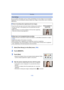 Page 143- 143 -
Recording
You can register information such as names and birthdays for face images of up to 6 people.
Registration can be facilitated by taking multiple face images of each person (up to 3 pictures/
registration).
1Select [Face Recog.] on the [Rec] menu.  (P64)
2Touch [MEMORY].
3Touch [New].
•[New] will not display if there are 6 people already registered. Delete 
a person already registered to register a new person.
4Take the picture adjusting the face with the guide.
•Confirmation screen is...