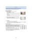 Page 99- 99 -
Recording
•Perform the operation after canceling the touch shutter function.
When selecting [š], [ Ø ]
Position and size of the AF area can be changed.
1Touch the subject.
•AF area setting screen is displayed.•AF area setting screen can also be displayed by pressing  2 and 
then  4.
•AF area can also be moved by the cursor button in the AF area 
setting screen.
•Touch [Reset] to return the AF area to the center of the screen.
2Drag the slide bar to change the size of AF area frame.
•It can be...