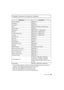 Page 4949 (ENG) VQT4G94
Digital Camera Accessory System
¢1 The AC Adaptor (optional) can only be used with the designated Panasonic DC Coupler 
(optional). The AC adaptor (optional) cannot be used by itself.
¢ 2 When the interchangeable lens (H-PS14042) is used
¢ 3 When the interchangeable lens (H-FS014042) is used
¢
4Use if the attached lens is in contact with the tripod pedestal.
DescriptionAccessory#
Lithum Ion Battery DMW-BLC12
AC Adaptor
¢ 1DMW-AC8
DC Coupler
¢ 1DMW-DCC8
Flash DMW-FL220, DMW-FL360,...