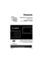 Page 1Operating Instructions
Digital Camera
Model No. DMC-FX33
VQT1J82
 Before connecting, operating or
adjusting this product, please read
the instructions completely.
For USA assistance, please call: 1-800-272-7033 or send e-mail to : digitalstillcam@us.panasonic.com         
For Canadian assistance, please call: 1-800-99-LUMIX (1-800-995-8649) or 
                                    send e-mail to: lumixconcierge@ca.panasonic.com  
PCP
DMC-FX33_ENG.book  1 ページ  ２００７年７月９日　月曜日　午後１２時５８分 