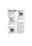 Page 78Advanced (Playback)
78VQT1J82
Press [ ] to display the [PLAY] mode 
menu and select the item to set. (P74)
This mode allows you to automatically 
display pictures vertically if they were 
recorded holding the camera vertically or 
rotate pictures manually in 90° steps.
∫Rotate display
(The picture is automatically rotated and 
displayed.)
1Press 4 to select [ON] and then 
press [MENU/SET].
 The pictures are displayed without 
being rotated when you select [OFF].
 Refer to P28 for information about how...