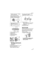 Page 9
Preparation
9VQT1J82
Backlight compensation in intelligent 
auto mode (P25) button
6 Status indicator (P13, 18, 20, 22)
7 [MENU/SET] button (P14)
8 [DISPLAY/LCD MODE] button (P31,  33)
9 [FUNC] (P56)/Delete (P28) button
10 Camera ON/OFF switch (P14)
11 Zoom lever (P26)
12 Speaker (P72)
13 Microphone (P50, 61)
14 Shutter button (P22, 50)
15 Mode dial (P15)
16 Strap eyelet •We recommend attaching the strap 
when using the camera to prevent it 
from dropping.
17 Lens barrel
18 [AV OUT/DIGITAL] socket (P91,...