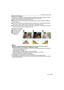 Page 4141VQT1Q36
Advanced (Recording pictures)
∫About the Histogram
A histogram is a graph that displays brightness along the horizontal axis (black to white) 
and the number of pixels at each brightness level on the vertical axis.
It allows you to easily check a picture’s exposure.
1Dark areas, mid-tone, and bright areas are balanced out evenly, making it suitable to 
take a picture.
2The picture will become underexposed with more dark area. The pictures with mostly 
dark areas, such as night scenery, will...