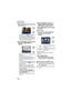 Page 80
Advanced (Playback)
80VQT1J59
∫Single setting
1Move  2/1  to select a picture and 
then move  4.
• The title edit icon [ ] is displayed for 
pictures that have already been 
recorded with text in [BABY1]/[BABY2] 
(P45) or [PET] (P46) name settings in 
scene mode or [TITLE EDIT].
2 Move  3/4 /2 /1  to select text and 
then press [MENU/SET] to 
register.
 Refer to the P81 for an example of the 
text entry.
 Press [DISPLAY] to switch text  between [A] (capitals), [a] (small case) 
and [&/1] (special...