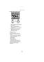 Page 89Playback (advanced)
89
4Select [YES] or [NO] and set it.
 When you select [YES], the picture 
is overwritten.
 When the original picture is 
protected, you cannot overwrite the 
resized picture.
 Close the menu by pressing the 
[MENU] button 2 times after 
finishing the resizing.
¬Suggestions/Tips ¬
 The following pictures cannot be 
resized.
– Pictures not over 640k480 pixels
– Pictures recorded with setting the 
picture size to [HDTV]
– Motion images
– Flip animation
– Pictures with audio
– Rotated...