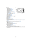 Page 182Others
- 182 -
∫In playback
1 Playback Mode  (P48)
2 / : Recording quality  (P93)
: Burst Playback (P129)
: Audio playback  (P140)
3 Protected picture  (P158)
4 Favorites  (P154)
5 Stamped with text indication (P146)
6 Color effect  (P122)
7 Playback (Motion Picture, Picture with  Audio)  (P140)/Burst Playback  (P129)
8 Picture size  (P109)
9 Battery indication  (P13)
10 Favorites settings  (P154)
11 Number of prints  (P156)
Elapsed playback time  (P140):
¢1
12 Histogram  (P55)
13 Multi Playback (P49)
14...