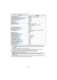 Page 38Basic
- 38 -
•The settings of the following items are fixed.
¢ 1 The settings which can be selected are different from when other [REC] Modes are used.
¢ 2 When [MOTION DEBLUR] is set to [ON], and maximum ISO sensitivity level becomes 
[ISO6400].
¢ 3 Fix to [AUTO] during motion picture recording
¢ 4 It will be set to [ Ø] when a face cannot be detected while recording motion pictures.
¢ 5 [i.ZOOM] will not work when the [MOTION DEBLUR] is set to [ON].
¢ 6 Fix to [MODE 1] during motion picture recording...