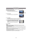 Page 79- 79 -
Advanced (Recording pictures)
You can take pictures with connections suitable for creating panorama images.
∫Setting the recording direction
1Touch the direction to take picture.
•The horizontal/vertical guideline will be displayed.
2Take the picture.
•
You can retake the picture by selecting [RETAKE].
3Touch [NEXT].
•You can also enter [NEXT] by pressing the shutter button halfway.•Part of the recorded image is displayed as a transparent image.
4Take picture after moving the camera horizontally...