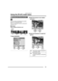 Page 71Playback (advanced)
71
Using the [PLAY] mode menu
You can rotate and display the recorded 
pictures in increments of 90°.
This is a convenient function to play back 
pictures on TV.
∫Example
When rotating clockwise ( )
Original
picture 
1Select [ROTATE]. 
2Select the picture to be rotated 
and set it. 
3Select the direction to rotate the 
picture. 
Rotating the Picture [ROTATE]
PLAY1/2
PROTECT
SLIDE SHOW
AUDIO DUB. ROTATE
DPOF PRINT
EXITMENUSELECT
MENU
The picture rotates clockwise in 
increments of...
