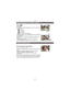 Page 31- 31 -
Basic
Displaying Multiple Screens (Multi Playback)
Touch [ ].
A Slide bar•It is possible to switch the playback screen by touching the 
following icons.
–[ ]: 1 screen–[ ]: 12 screens
–[ ]: 30 screens–[ ]: Calendar screen display•Switch the screen by touching [ 3]/[4] if these are displayed 
on the slide bar.
•The screen can be switched by dragging the slide bar up or 
down  (P8).
•The screen can be switched gradually by dragging the 
screen up or down  (P8).
•Pictures displayed using [ ] cannot...