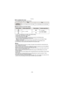 Page 75- 75 -
Recording
∫The available flash range
•The available flash range is an approximation.
∫ Shutter speed for each flash setting
¢1 It may vary depending on the [Min. Shtr Speed]  setting.
¢ 2 When [Min. Shtr Speed] is set to [Auto].
¢ 3 When [Sensitivity] is set to [ ].
•¢2: The shutter speed becomes a maximum of 1 second in the following cases.–When the Optical Image Stabilizer is set to [Off].–When the camera has determined that there is very little jitter when the Optical Image 
Stabilizer is set...