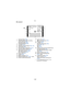 Page 162Others
- 162 -
∫In playback
1 Playback Mode (P96)
2 Recording Mode (when recording  motion pictures)  (P93)
Recording quality  (P94)
3 Protected picture  (P110)
4 Favorites  (P107)
5 Date/Text stamped display  (P92, 102)
6 Color Mode  (P90)
7 My Photo Album registration  (P114)
8 Playback (Motion Picture)  (P32)
9 : Number of prints  (P108)
: Beauty Retouch  (P115)
: Art Retouch  (P117)
10 Picture size (P77)
11 Quality  (P78)
12 Battery indication  (P10)
13 Elapsed playback time
¢  (P32) :
14 Picture...