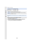 Page 2089. Stabilizer, Zoom and Flash
208
Applicable modes: 
You can set a flash type at [Firing Mode] in [Flash].
•
When [MANUAL] is set, the luminosity ratio ([1/1], etc.) is displayed on the flash icon on the 
screen.
1Select [Flash] in the [Rec] menu.  (P37)2Press 3/4  to select [Manual Flash Adjust.] and then press [MENU/SET].
3Press  2/1  to select an item and then press [MENU/SET].
•You can set from [1/1] (full brightness) to [1/128] in steps of [1/3].
Changing the firing mode (Manual flash)
[TTL] The...