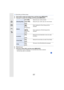 Page 237237
11 . Playing Back and Editing Images
4Press  3/4  to select text stamp items, and then press [MENU/SET].5Press  3/4  to select the settings, and then press [MENU/SET].
6Press [ ].
7Press  3 to select [OK], and then press [MENU/SET].
•Confirmation screen is displayed. It is executed when [Yes] is selected. 
Exit the menu after it is executed.
[Shooting Date] [W/O TIME]:
Stamp the year, month and date.
[WITH TIME]: Stamp the year, month, day, hour and minutes.
[OFF]
[Name] []:
([Face 
Recognition])...