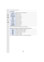 Page 317317
13. Connecting to other equipment
∫[Paper Size]
•
Paper sizes not supported by the printer will not be displayed.
∫ [Page Layout] (Layouts for printing that can be set with this unit)
•
An item cannot be selected if the printer does not support the page layout.
{ Settings on the printer are prioritized.
[L/3.5qk5q]89 mmk127 mm
[2L/5 qk7q] 127 mm k178 mm
[POSTCARD] 100 mmk148 mm
[16:9] 101.6 mmk180.6 mm
[A4] 210 mmk297 mm
[A3] 297 mmk420 mm
[10 k15cm] 100 mmk150 mm
[4 qk 6q] 101.6 mm k152.4 mm
[8 qk10...