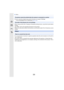 Page 35814. Others
358
•Pictures cannot be printed using a printer that does not support PictBridge.
> Set to [PictBridge(PTP)] in [USB Mode].  (P51, 313)
•When using a printer with a Cropping or borderless printing function, cancel this function before 
printing.
(For details, refer to the operating instructions for the printer.)
•When you order photo studios to print pictures, ask the photo studio if the 16:9 pictures can be 
printed.
•It is a sound of lens movement or aperture operation when this unit is...