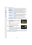 Page 382. Preparations before Recording
38
2Press  3/4 to select the menu item and then 
press [MENU/SET].
•The menu item can also be selected by rotating the rear 
dial.
•You can also switch to the next screen by pressing 
[DISP.].
(It will also switch by rotating the zoom lever)
3Press  3/4 to select the setting and then 
press [MENU/SET].
•The setting can also be made by selecting an option by 
rotating the rear dial and then pressing the rear dial.
•Depending on the menu item, its setting may not appear 
or...