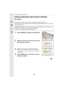 Page 402. Preparations before Recording
40
Calling frequently-used menus instantly 
(Quick Menu)
By using the Quick Menu, some of  the menu settings can be easily found.
•The features that can be adjusted using Quick Menu are determined by the mode or a display 
style the camera is in.
1Press [Q.MENU] to display the Quick Menu.
2Rotate the rear dial to select the menu item, 
then press the rear dial.
3Rotate the rear dial to select the setting.
•You can also set items by pressing the cursor buttons 
3 /4/ 2/1....