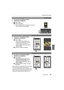Page 6161
Using the Wi-Fi function
 (ENG) SQT0196
1Connect to a smartphone. (P57)2Operate the smartphone.
1Connect to a smartphone. (P57)
2Operate the smartphone.
1Connect to a smartphone. (P57)2Operate the smartphone.
•
The function can be assigned to the top, bottom, 
left or right according to your preference.
•You cannot save pictures taken in RAW format, 
motion pictures recorded with [AVCHD] or with 
their picture quality size set to [MP4] in 4K.
Taking pictures via a smartphon e/tablet (remote...
