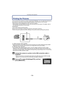 Page 196- 196 -
Connecting to other equipment
Printing the Pictures
If you connect the camera to a printer supporting PictBridge, you can select the pictures to 
be printed out and instruct that printing be started on the camera’s LCD monitor.
•
Burst pictures will be displayed as a list, and not as a group.•Some printers can print directly from the card removed from the camera. For details, refer to 
the operating instructions of your printer.
Preparations:
Turn on the camera and the printer.
Remove the card...