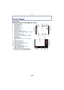 Page 209Others
- 209 -
OthersScreen Display
∫In recording
Recording in Program AE Mode [ ] (Initial setting)
1 Recording Mode
2 Flash Mode  (P69)
3 AF area  (P54)
4 Film Mode  (P118)
5 Picture Size (P133)
6 Quality  (P134)
7 Battery Indication  (P18)
8 Number of Recordable Pictures
¢1  (P230)
Focus  (P54)
9 Built-in Memory  (P23)
: Card (P23)  (displayed only during 
recording)
10 Recording State
11 Rear dial  (P56, 61,  62, 75, 78, 85,  86, 
114)
12 Shutter Speed  (P54)
13 Aperture Value (P54)
14 Exposure...