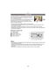 Page 56- 56 -
Basic
In Program AE Mode, you can change the preset aperture 
value and shutter speed without changing the exposure. 
This is called program shift.
You can make the background more blurred by decreasing 
the aperture value or record a moving subject more 
dynamically by slowing the shutter speed when taking a 
picture in Program AE Mode.
•
Press the shutter button halfway and then use the rear dial to 
activate program shift while the aperture value and the shutter speed are displayed on the...