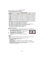 Page 72- 72 -
Advanced (Recording pictures)
∫The available flash range to take pictures
•The available flash range is an approximation.
•In [HIGH SENS.]  (P100) in Scene Mode, the ISO sensitivity automatically switches to between 
[ISO1600] and [ISO6400] and the av ailable flash range also differs.
Wide: Approx. 1.15 m (3.77 feet) to approx. 27.1 m (88.91 feet)
Tele: Approx. 1.0 m (3.28 feet) to approx. 14.6 m (47.9 feet)
•In [FLASH BURST]  (P101) in Scene Mode, the ISO sensitivity automatically switches to...