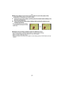 Page 31- 31 -
Basic
∫When the subject is not in focus (such as when it is not in the center of the 
composition of the picture you want to take)
1Aim the AF area at the subject, and then press the shutter button halfway to fix 
the focus and exposure.
2Press and hold the shutter button halfway while moving the camera as you 
compose the picture.
•
You can repeatedly retry the actions 
in step 1 before pressing the shutter 
button fully.
∫ Subjects and recording conditions which are difficult to focus...
