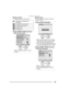 Page 99Connecting to a PC or Printer
99
∫[PAGE LAYOUT]
(Possible layouts on the camera)
3Select [PRINT START] and then 
print out the picture. 
 Press the [MENU] button to cancel 
printing.
∫DPOF picture
 Set the DPOF print with this camera in 
advance. (P83)
1Select [DPOF PICTURE].
 When printing under the new settings, 
disconnect the USB connection cable 
and connect it to the printer again.
 You can change the DPOF print setting 
by pressing the [MENU] button. (P83)
2Select [PRINT START] and then 
print...
