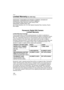 Page 140Others
140VQT1F83
Limited Warranty (For USA Only)
PANASONIC CONSUMER ELECTRONICS COMPANY, DIVISION OF 
PANASONIC CORPORATION OF NORTH AMERICA
One Panasonic Way, Secaucus, New Jersey 07094
PANASONIC PUERTO RICO, INC.
Ave. 65 de Infantería, Km. 9.5, San Gabriel Industrial Park, Carolina, Puerto 
Rico 00985
Panasonic Digital Still Camera
Limited Warranty
Limited Warranty Coverage
If your product does not work properly because of a defect in materials or 
workmanship, Panasonic Consumer Electronics Company...