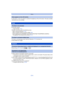 Page 214- 214 -
Others
•In dark places, noise may appear to maintain the brightness of the LCD monitor. This does not affect 
the pictures you are recording.
•Is the flash closed?> Open the flash.  (P75)
•The flash cannot be used in the following cases:–When using Auto Bracket  (P146)–When recording in [Burst] (except for [ ]) (P80)
–[Scenery]/[Panorama Shot]/[Night Scenery]/[Handheld Night Sho t]/[HDR]/[Sunset]/[Glass 
Through]/[3D Photo Mode] (Scene Mode)  (P107)
•The flash is activated twice when Red-Eye...