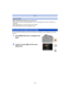 Page 39- 39 -
Basic
•Open the flash when the flash is to be used. (P75)
•When [ ] is selected, [ ], [ ], [ ] or [ ] is set depending on the type of subject and 
brightness.
•When [ ], [ ] is set, Red-Eye Removal is enabled.
•Shutter speed will be slower during [ ] or [ ].
You can adjust the brightness and the color balance in addition to the Intelligent Auto Mode 
function.
1Press [MENU/SET] when in Intelligent Auto 
Mode.
2Press 1 to select [ ] and then press 
[MENU/SET].
About the flash
Recording using...